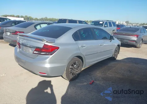 2013 Honda Civic Ex из США, поврежденный, VIN 2HGFB2F81DH537380